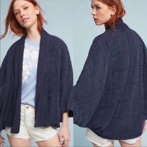 Anthropologie Quilted Kimono